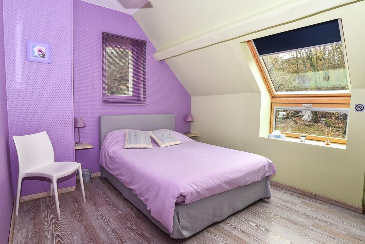 Bed and Breakfast Le Jardin Des Roches Moigny Exterior foto